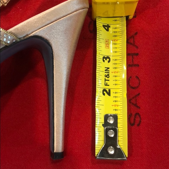 SACHA LONDON ROSEY ALMOND DRESS SANDALS - Picture 6 of 6